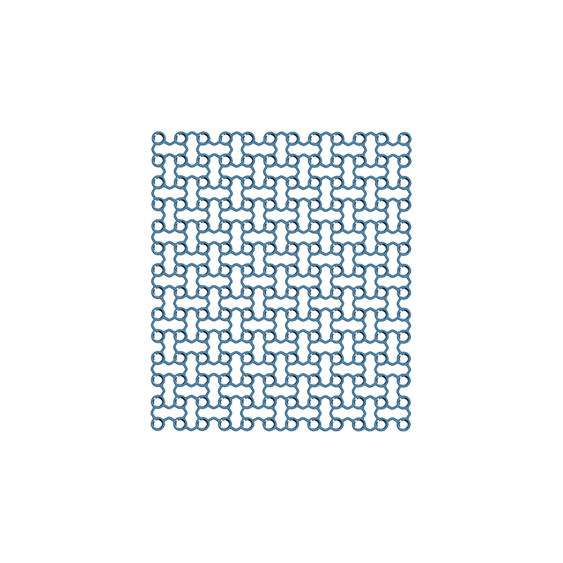 WH mesh titanium board